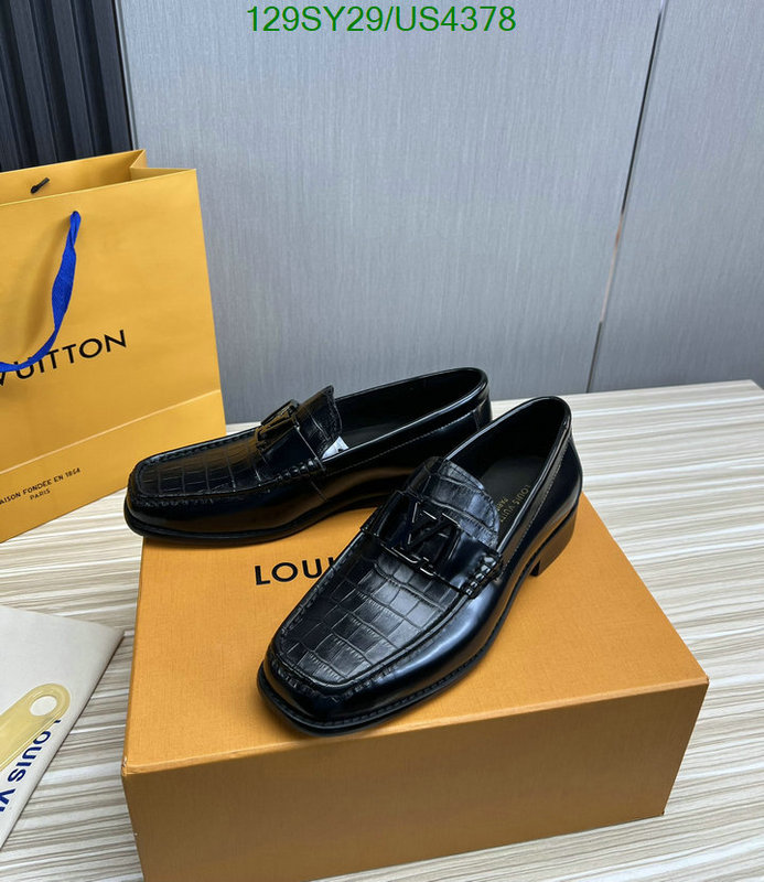 LV-Men shoes Code: US4378 $: 129USD