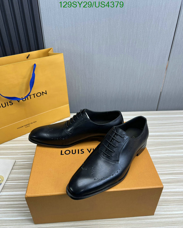 LV-Men shoes Code: US4379 $: 129USD