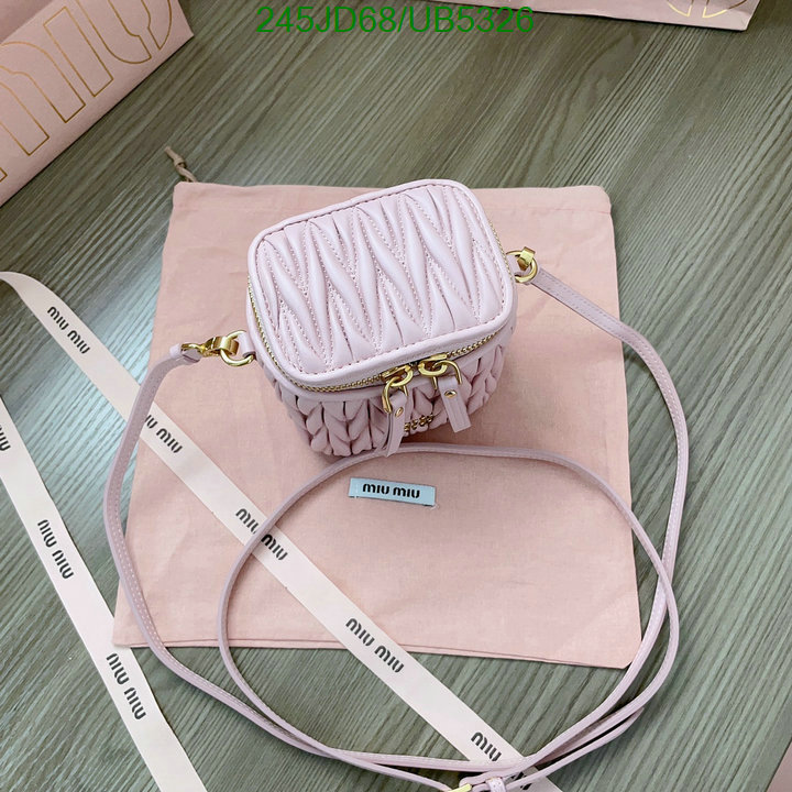 Miu Miu-Bag-Mirror Quality Code: UB5326 $: 245USD