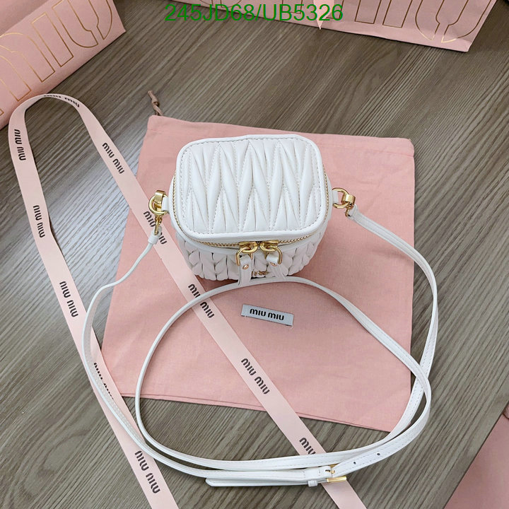 Miu Miu-Bag-Mirror Quality Code: UB5326 $: 245USD