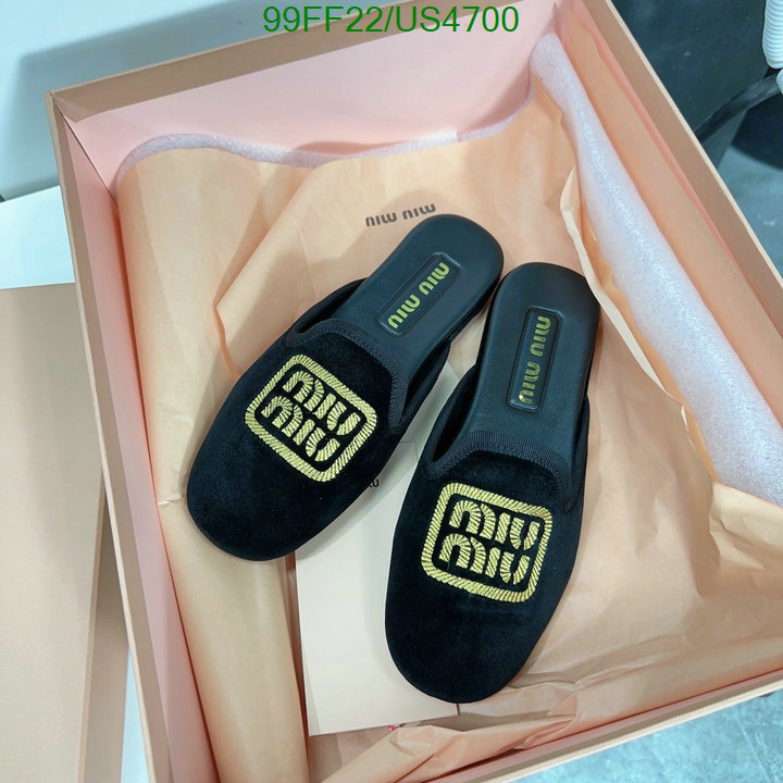 Miu Miu-Women Shoes Code: US4700 $: 99USD