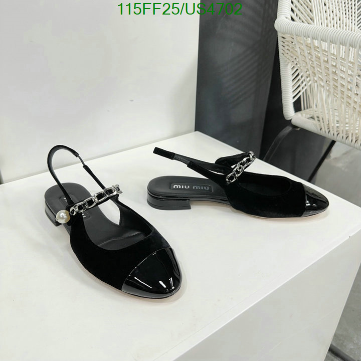 Miu Miu-Women Shoes Code: US4702 $: 115USD