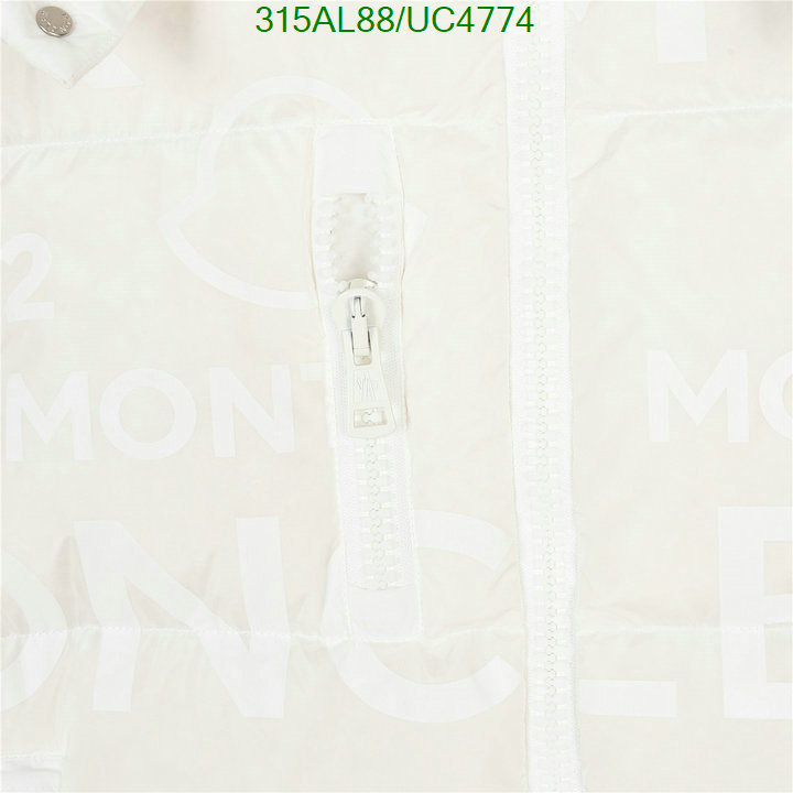 Moncler-Down jacket Women Code: UC4774 $: 315USD