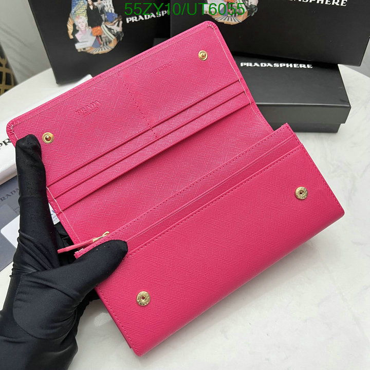 Prada-Wallet-4A Quality Code: UT6055 $: 55USD