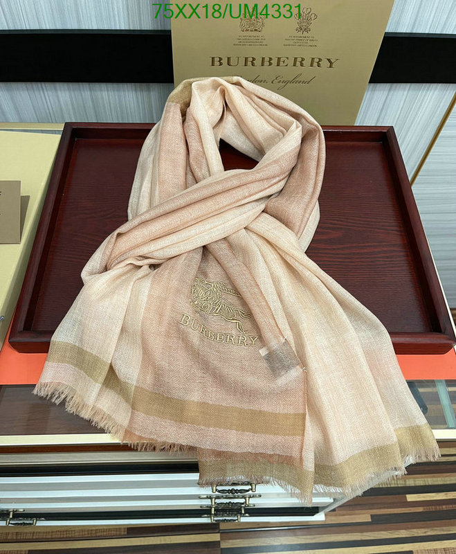 Burberry-Scarf Code: UM4331 $: 75USD