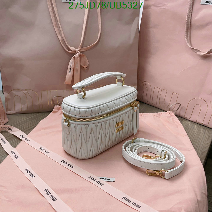 Miu Miu-Bag-Mirror Quality Code: UB5327 $: 275USD