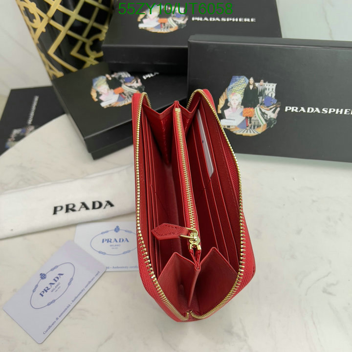 Prada-Wallet-4A Quality Code: UT6058 $: 55USD