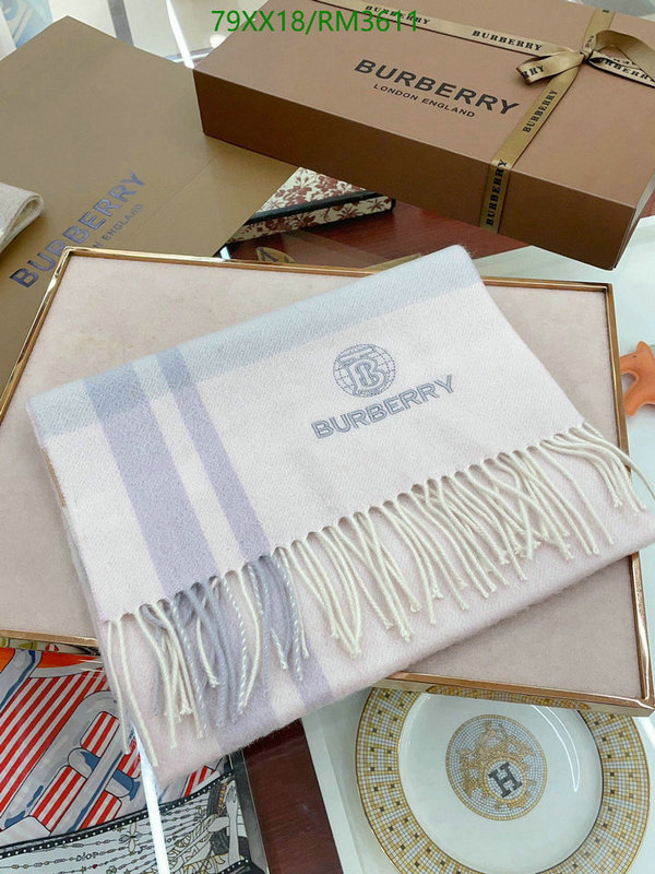 Burberry-Scarf Code: RM3611 $: 79USD