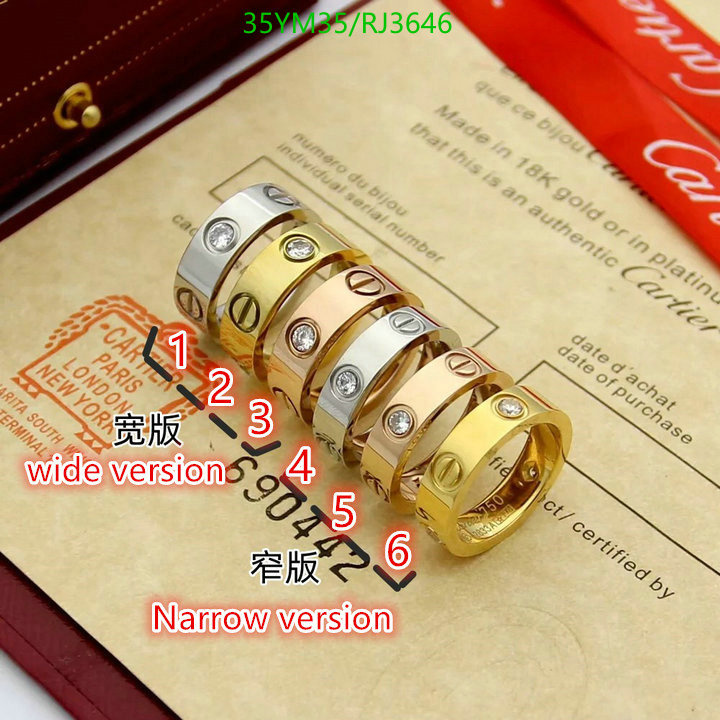 Cartier-Jewelry Code: RJ3646 $: 35USD