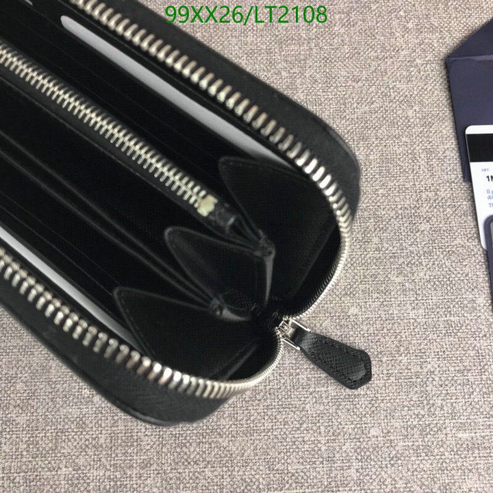 Prada-Wallet Mirror Quality Code: LT2108 $: 99USD