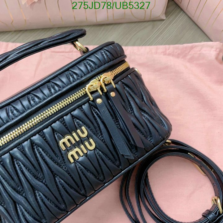 Miu Miu-Bag-Mirror Quality Code: UB5327 $: 275USD