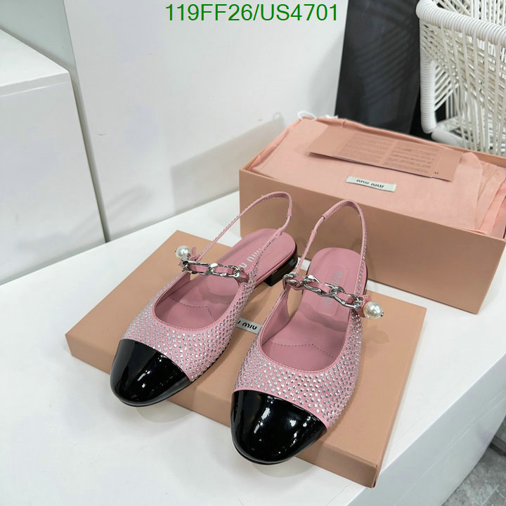 Miu Miu-Women Shoes Code: US4701 $: 119USD