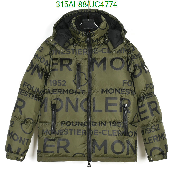 Moncler-Down jacket Women Code: UC4774 $: 315USD