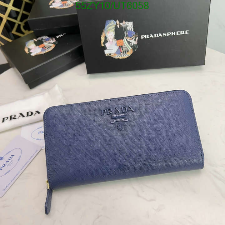 Prada-Wallet-4A Quality Code: UT6058 $: 55USD