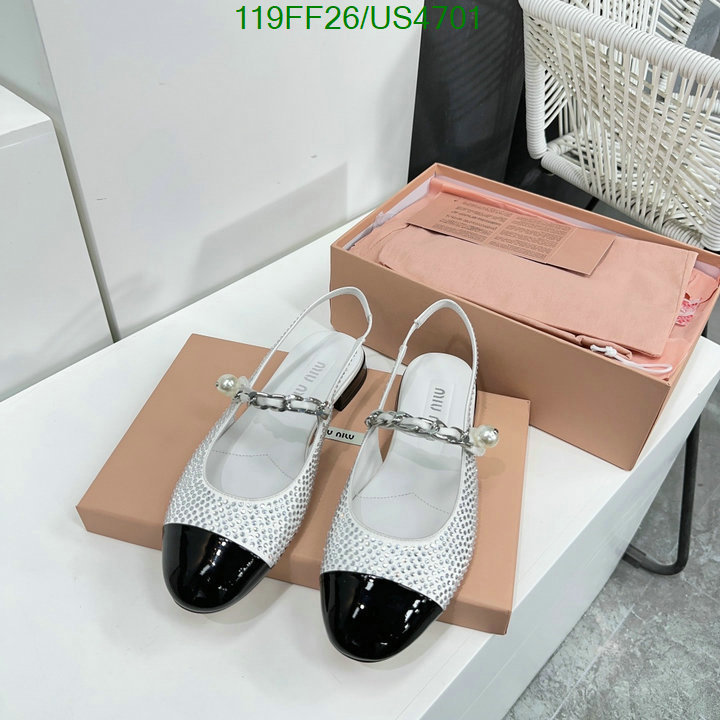 Miu Miu-Women Shoes Code: US4701 $: 119USD