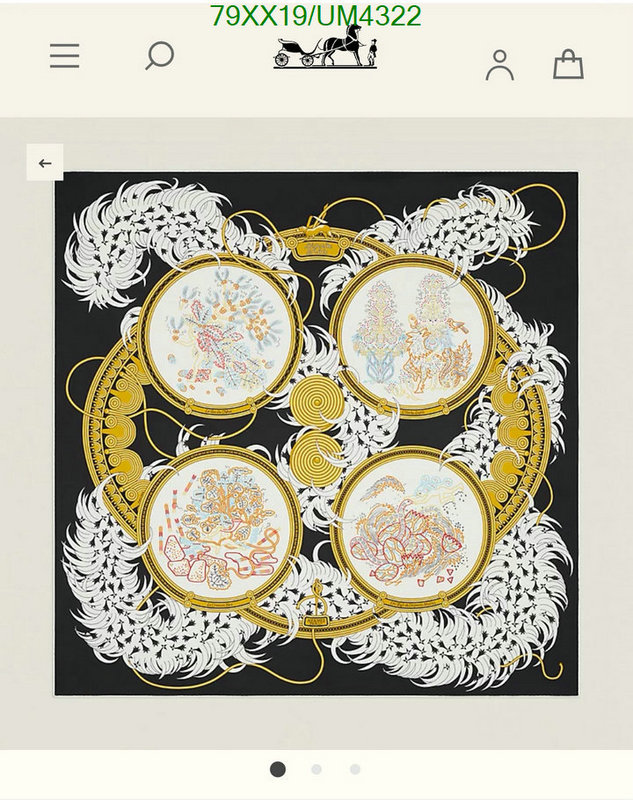 Hermes-Scarf Code: UM4322 $: 79USD