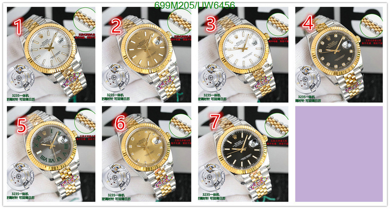 Rolex-Watch-Mirror Quality Code: UW6456 $: 699USD