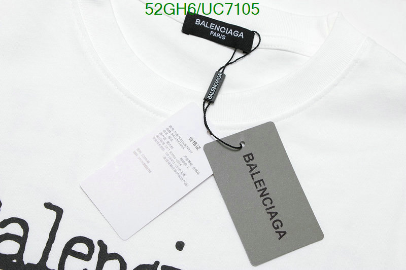 Balenciaga-Clothing Code: UC7105 $: 52USD