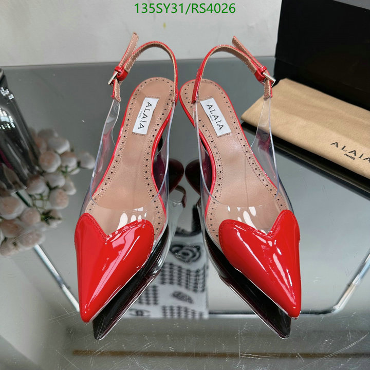 ALAIA-Women Shoes Code: RS4026 $: 135USD