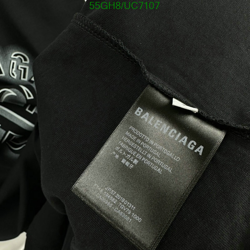 Balenciaga-Clothing Code: UC7107 $: 55USD