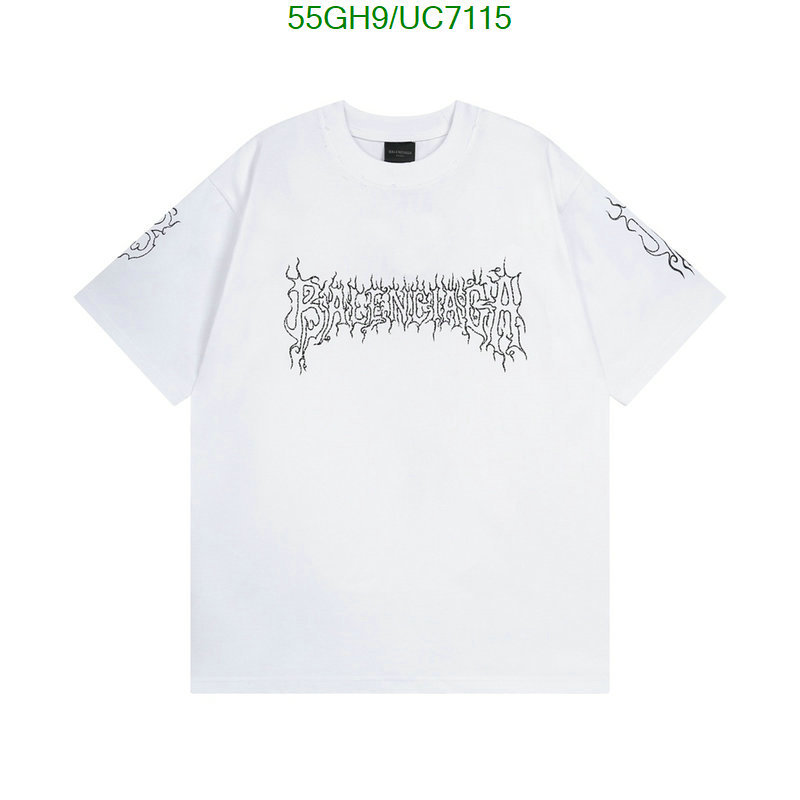 Balenciaga-Clothing Code: UC7115 $: 55USD