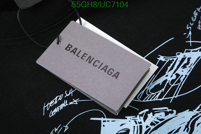 Balenciaga-Clothing Code: UC7104 $: 55USD