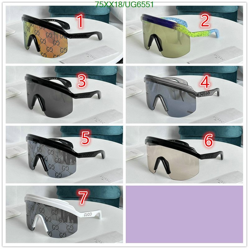 Gucci-Glasses Code: UG6551 $: 75USD