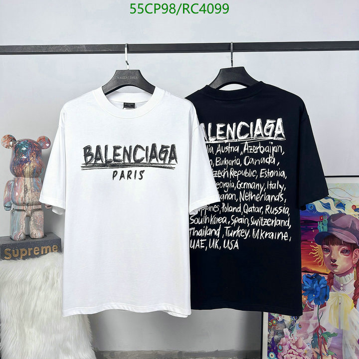 Balenciaga-Clothing Code: RC4099 $: 55USD