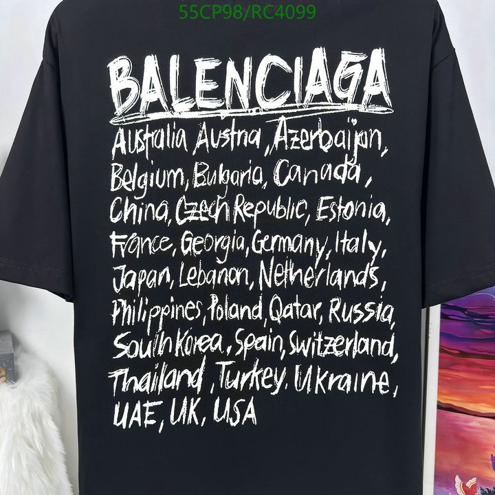 Balenciaga-Clothing Code: RC4099 $: 55USD