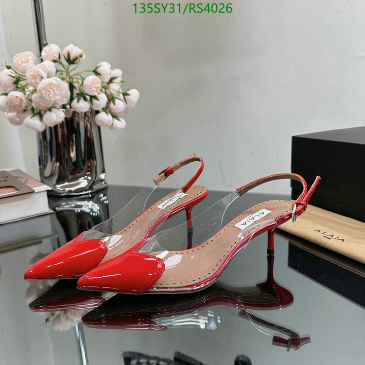 ALAIA-Women Shoes Code: RS4026 $: 135USD