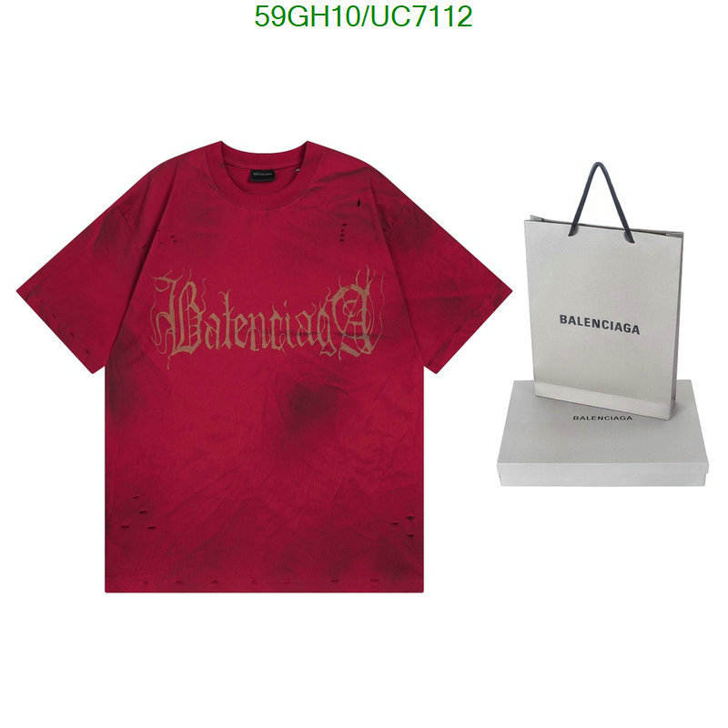 Balenciaga-Clothing Code: UC7112 $: 59USD