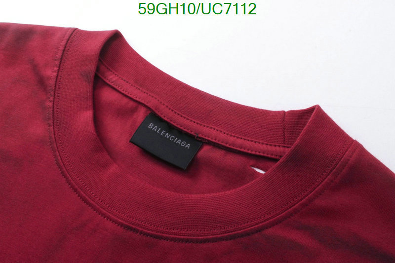 Balenciaga-Clothing Code: UC7112 $: 59USD