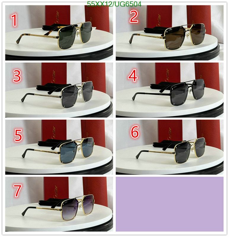 Cartier-Glasses Code: UG6504 $: 55USD