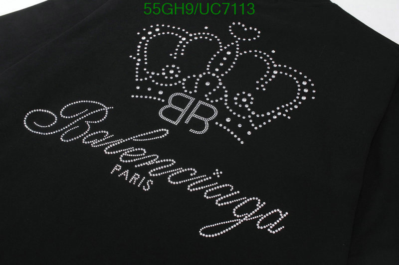 Balenciaga-Clothing Code: UC7113 $: 55USD