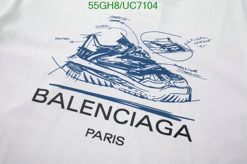 Balenciaga-Clothing Code: UC7104 $: 55USD