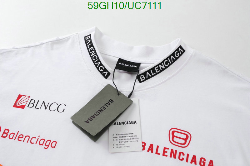 Balenciaga-Clothing Code: UC7111 $: 59USD