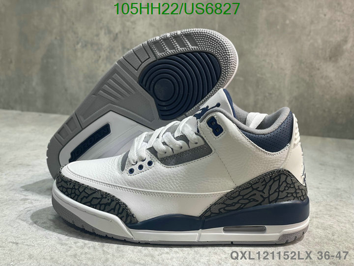 Air Jordan-Men shoes Code: US6827 $: 105USD