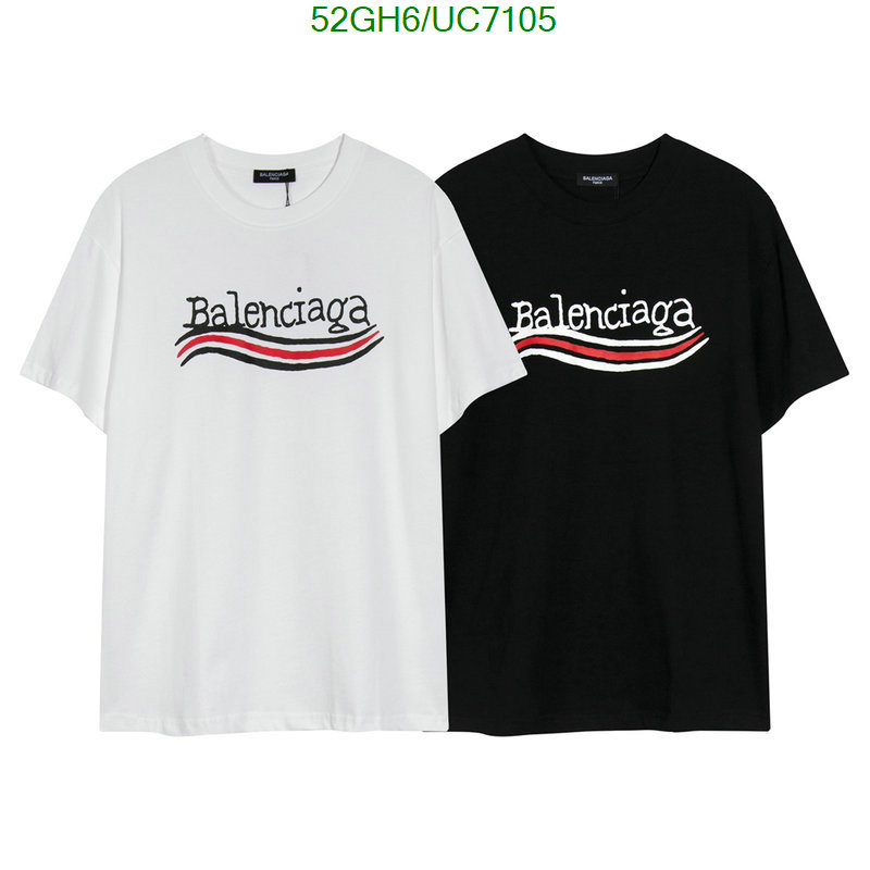 Balenciaga-Clothing Code: UC7105 $: 52USD