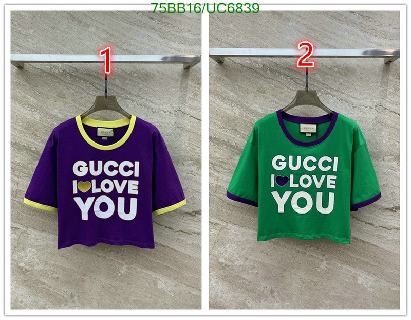 Gucci-Clothing Code: UC6839 $: 75USD