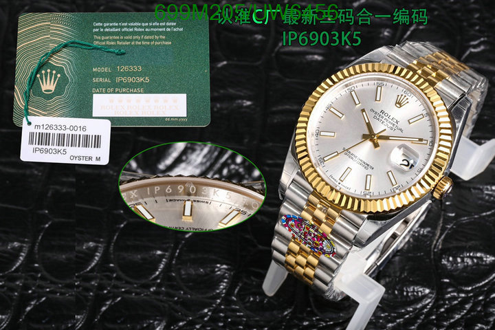 Rolex-Watch-Mirror Quality Code: UW6456 $: 699USD