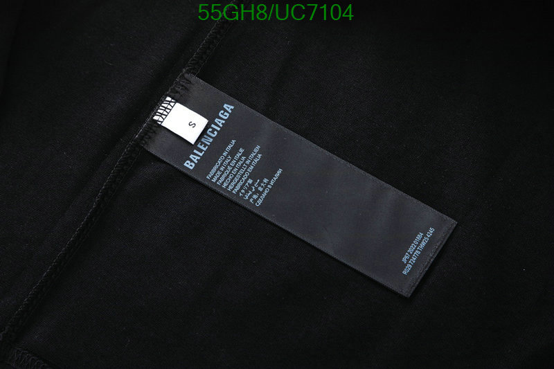 Balenciaga-Clothing Code: UC7104 $: 55USD