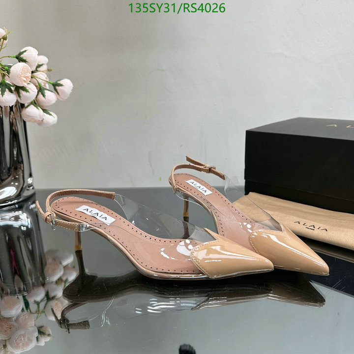 ALAIA-Women Shoes Code: RS4026 $: 135USD