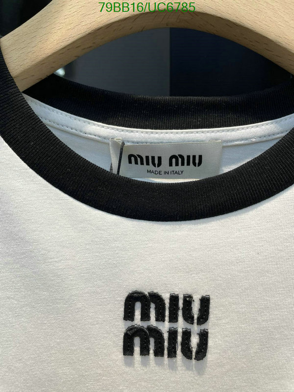 MIUMIU-Clothing Code: UC6785 $: 79USD