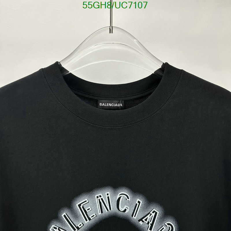 Balenciaga-Clothing Code: UC7107 $: 55USD