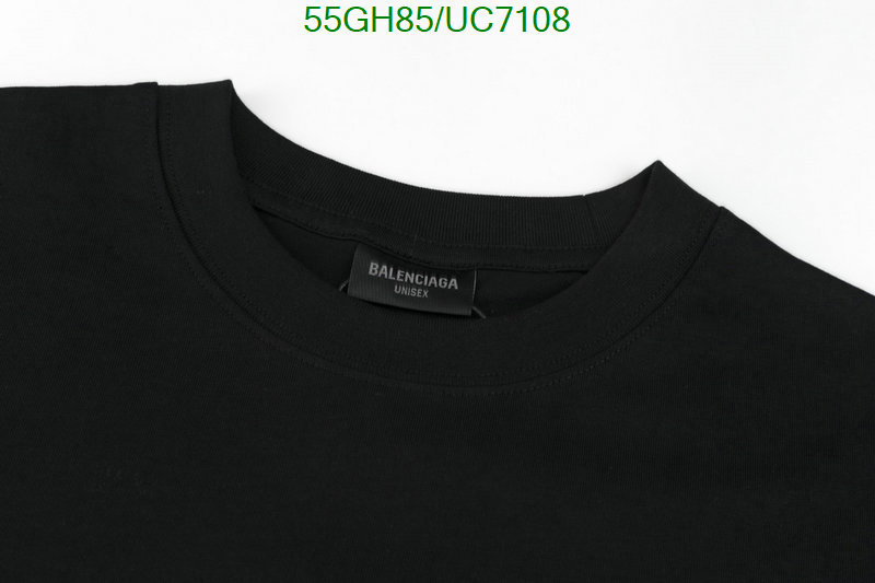 Balenciaga-Clothing Code: UC7108 $: 55USD