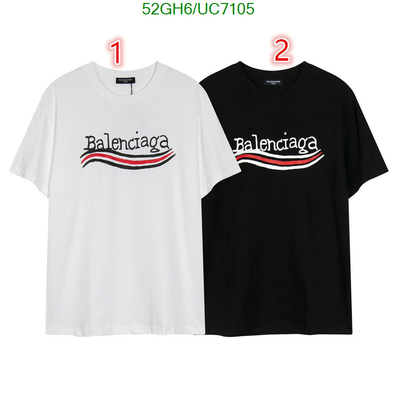 Balenciaga-Clothing Code: UC7105 $: 52USD