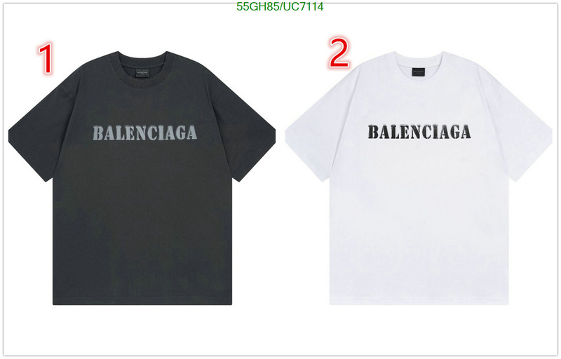 Balenciaga-Clothing Code: UC7114 $: 55USD