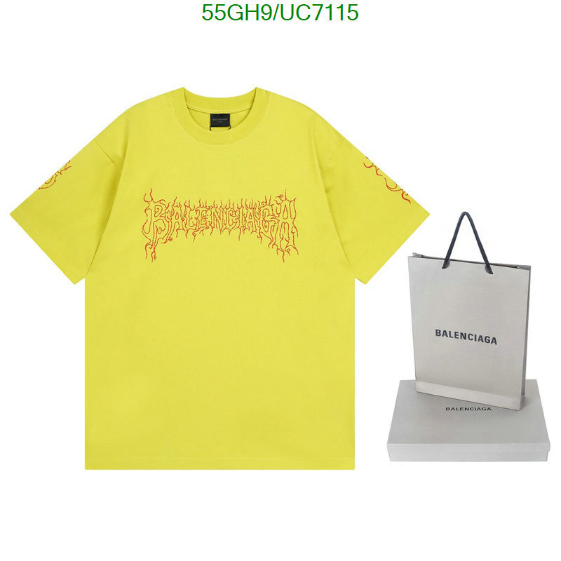 Balenciaga-Clothing Code: UC7115 $: 55USD