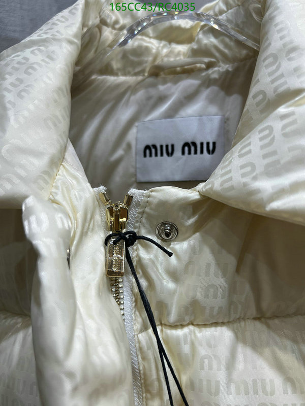 Miu Miu-Down jacket Women Code: RC4035 $: 165USD