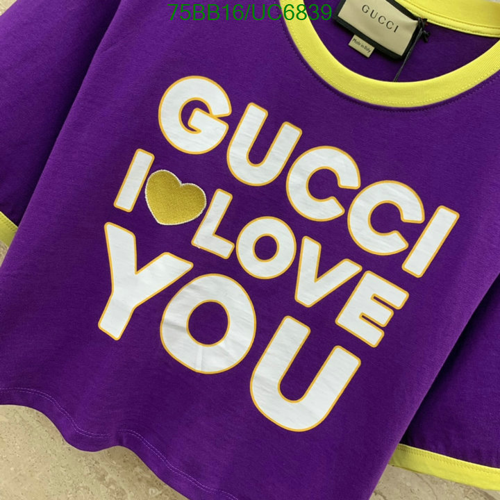 Gucci-Clothing Code: UC6839 $: 75USD